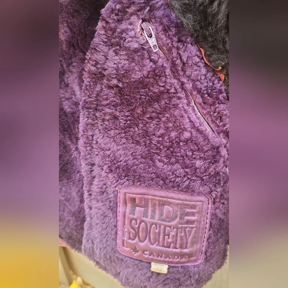 Vintage Multi-Colour Sheepskin Jacket - Picture 8 of 15